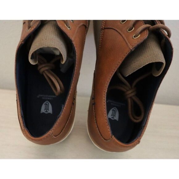 London Underground 73144 Men's Sz 11M Tan Porter Casual Lace-Up Dress Shoes - Picture 11 of 13